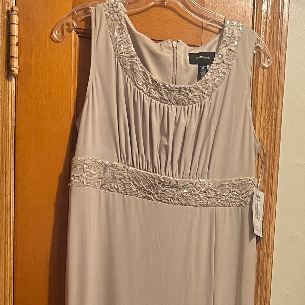 R&M Richard’s Taupe dress